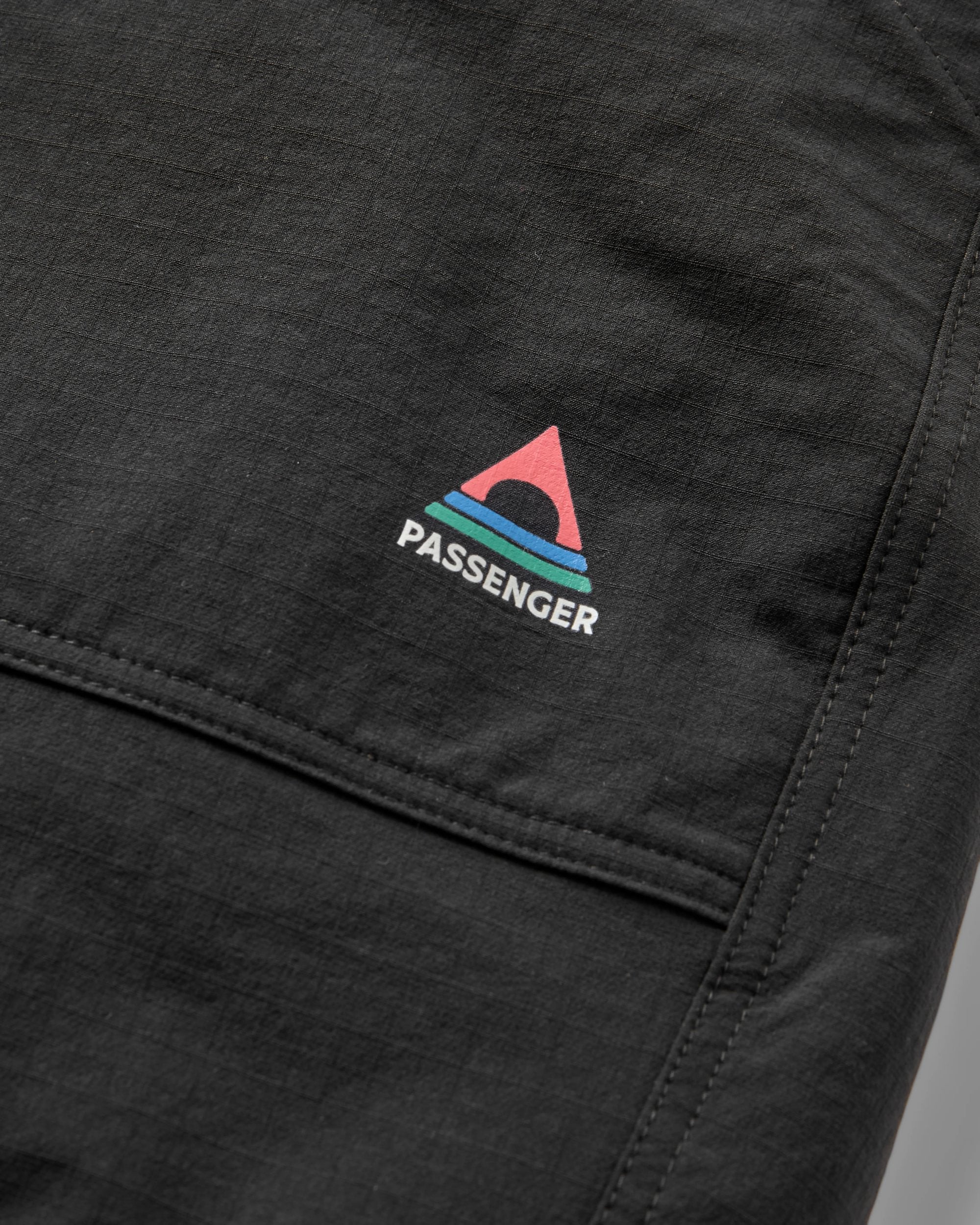 Ridescape Men's Active Short - Black - Flatlay