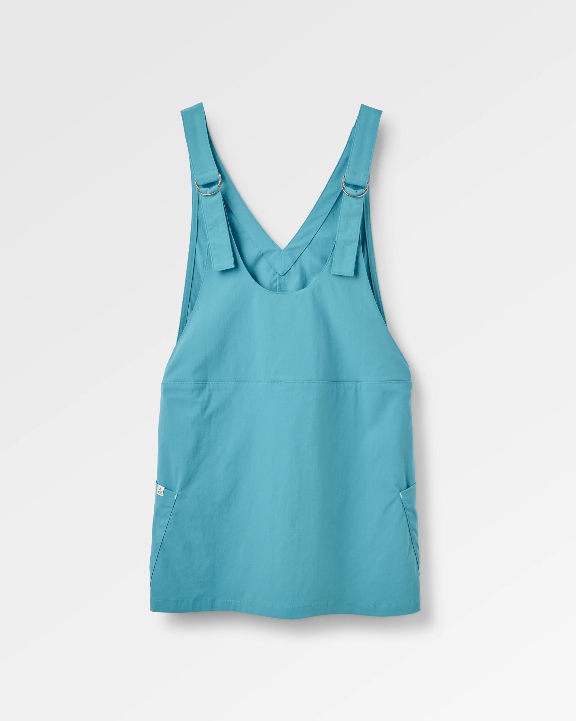 Refuel Ripstop Dress - Ocean Teal - Flatlay