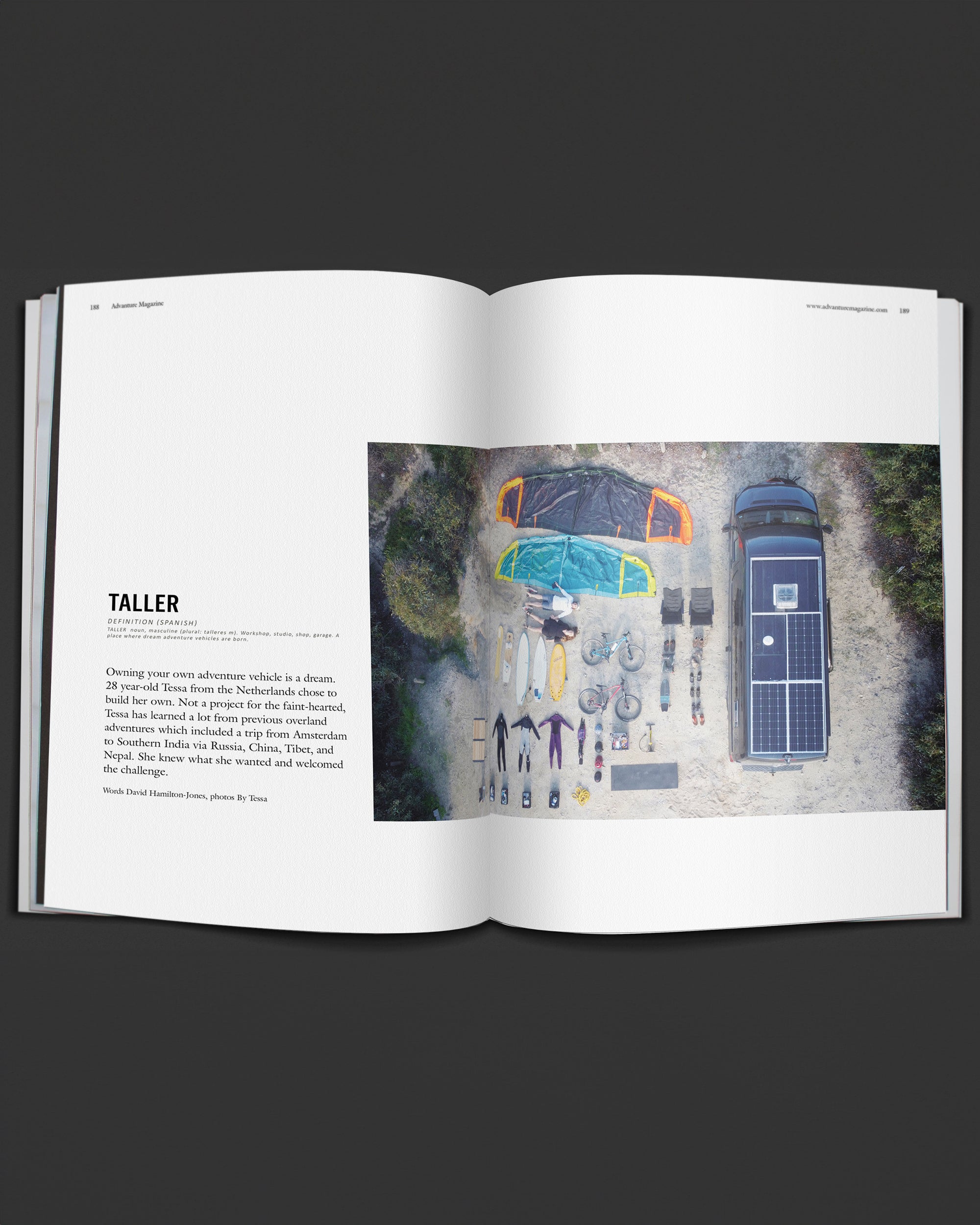 Advanture Magazine Special Edition issues 1-6 - Flatlay