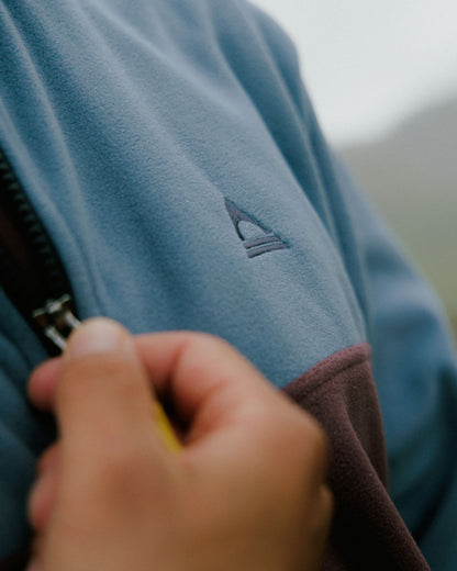 Set Off Polartec® Full Zip Fleece - Brambleberry/Stormy Blue - Lifestyle