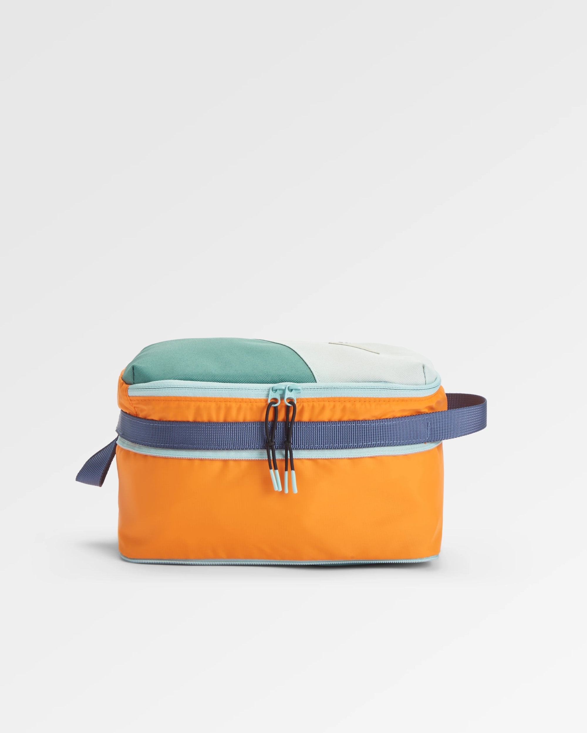 Packing Cube 4L - Spearmint/Deep Ocean - Flatlay