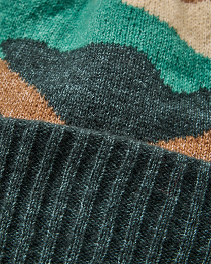 Scenic Bobble Beanie  - Scenic Oat - Flatlay