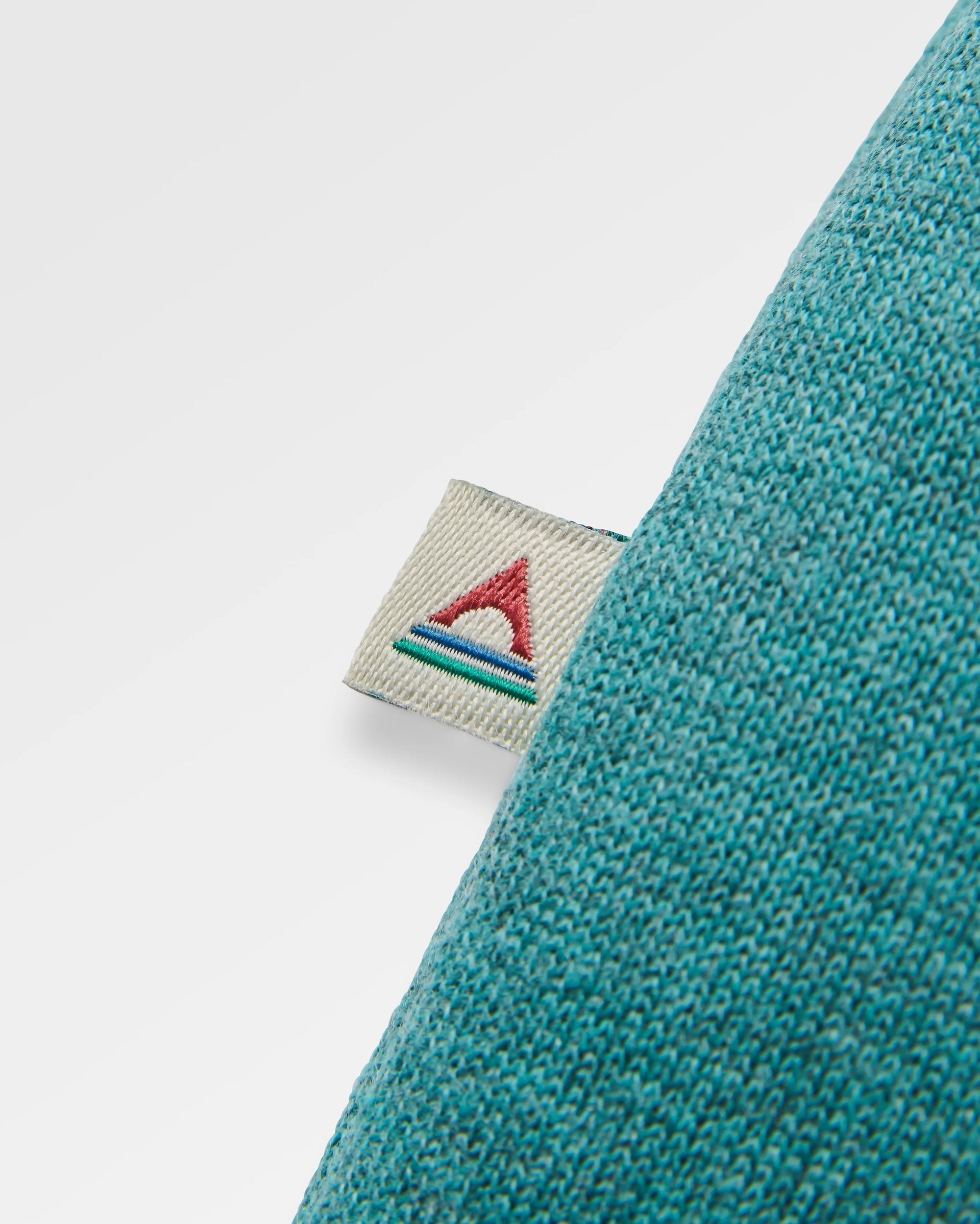 Vita Organic Cotton Sweatshirt - Ocean Teal Marl - Flatlay