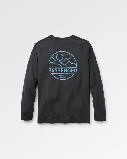 Sedona Drirelease® Recycled Active LS T-Shirt - Black - Flatlay