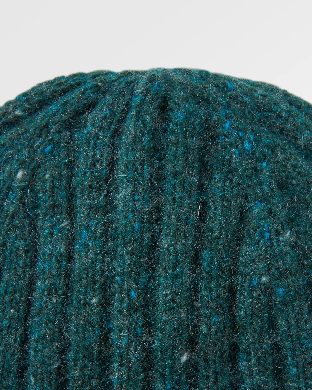 Fisherman Merino Wool Beanie - Fir Tree - Flatlay