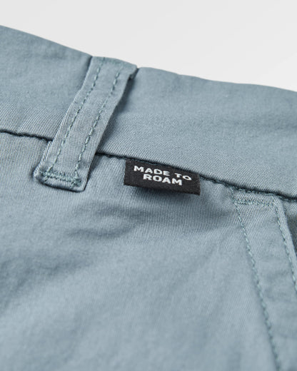 365 Light Organic Cotton Shorts - Storm Grey - Flatlay