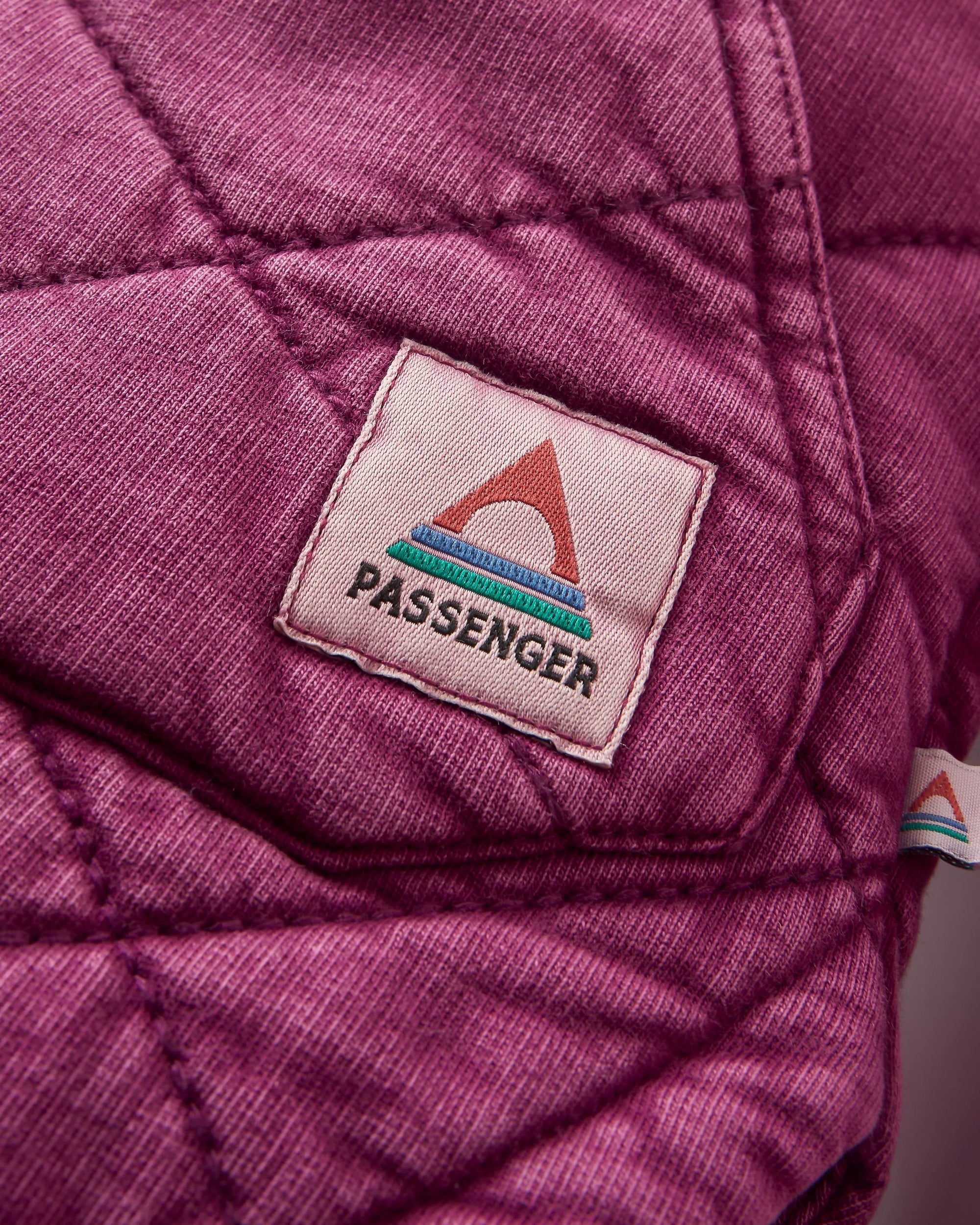 Clementine Shirt - Fig - Flatlay