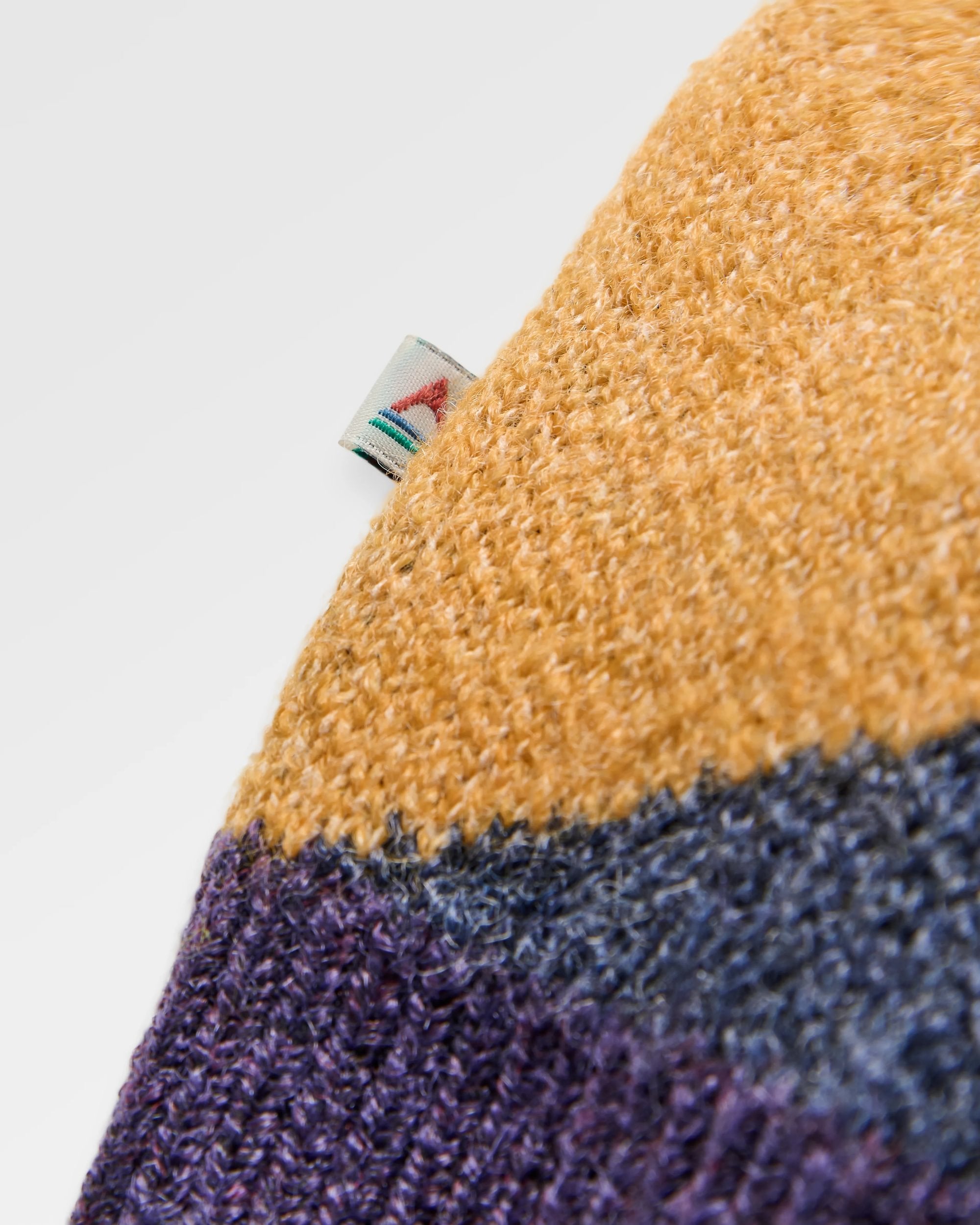 Scenic Recycled Knitted Jumper - Scenic Deep Plum - Flatlay