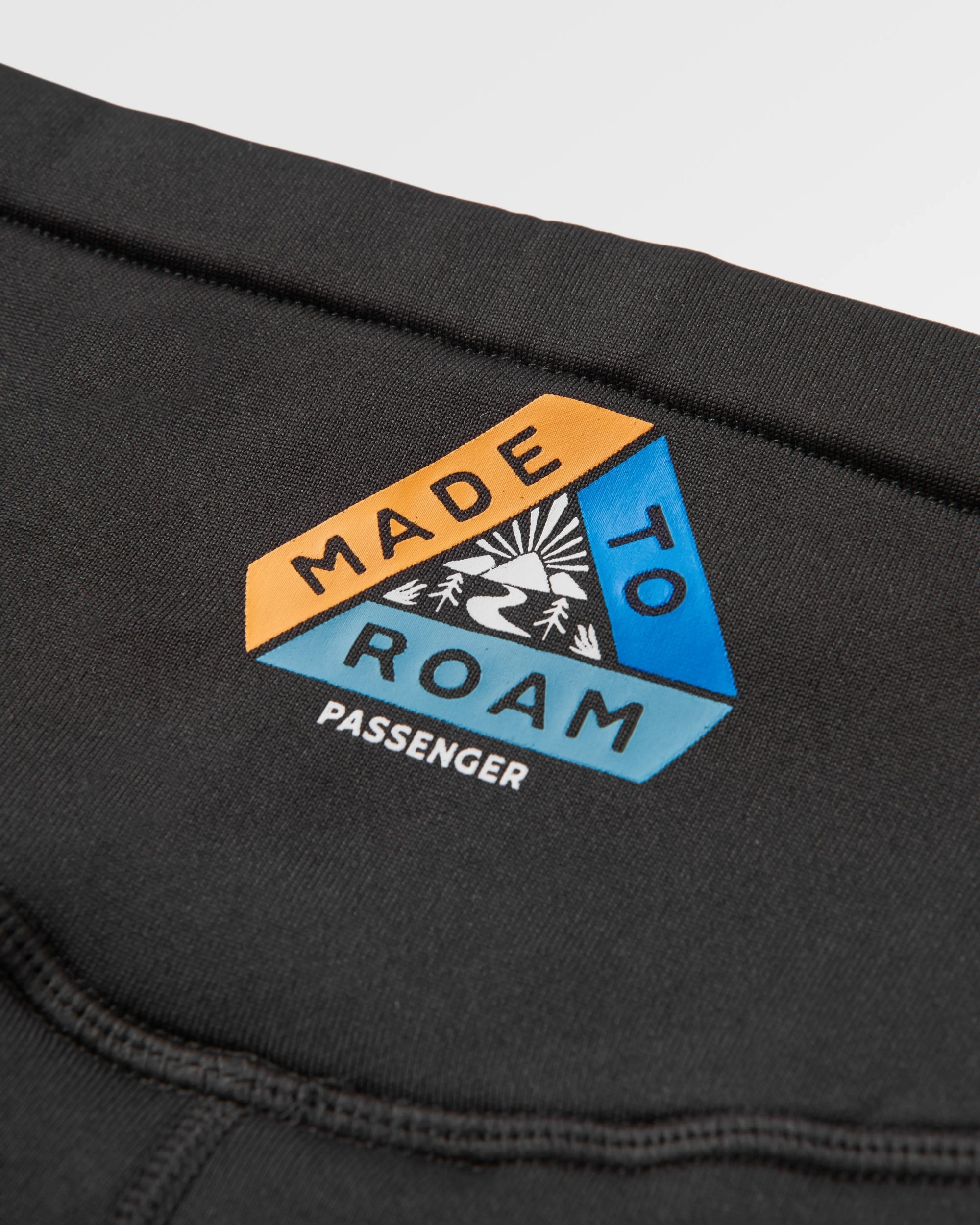 Solitude Recycled Polartec® Legging - Black - Flatlay