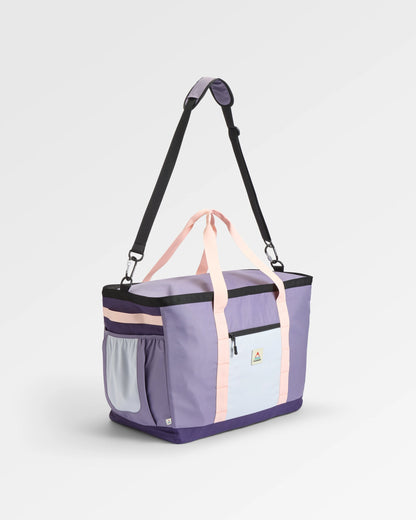 Boondocker Gear Tote 60L - Heather/ Deep Purple - Flatlay