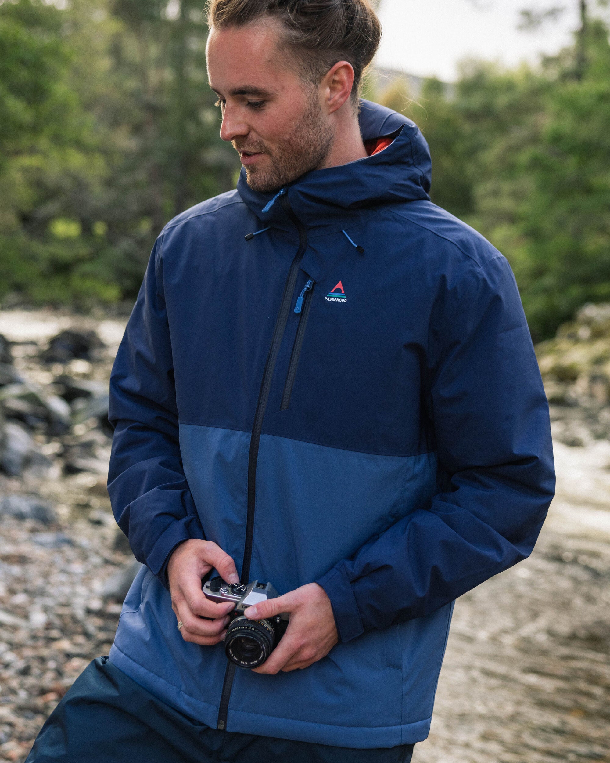 Eclipse Insulated Waterproof Jacket - Rich Navy - Lifestyle