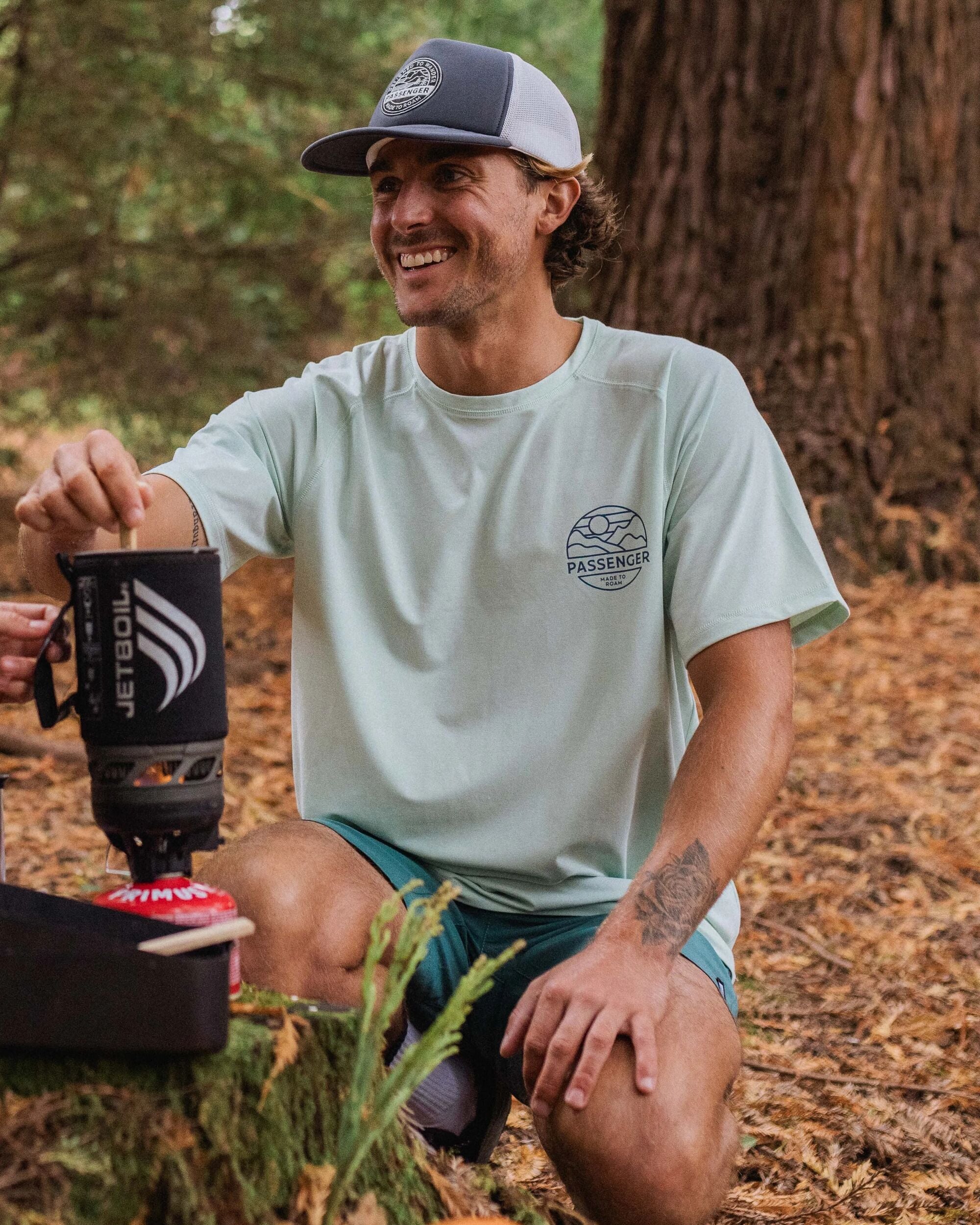 Sedona Drirelease® Recycled Active T-Shirt - Spearmint - Lifestyle