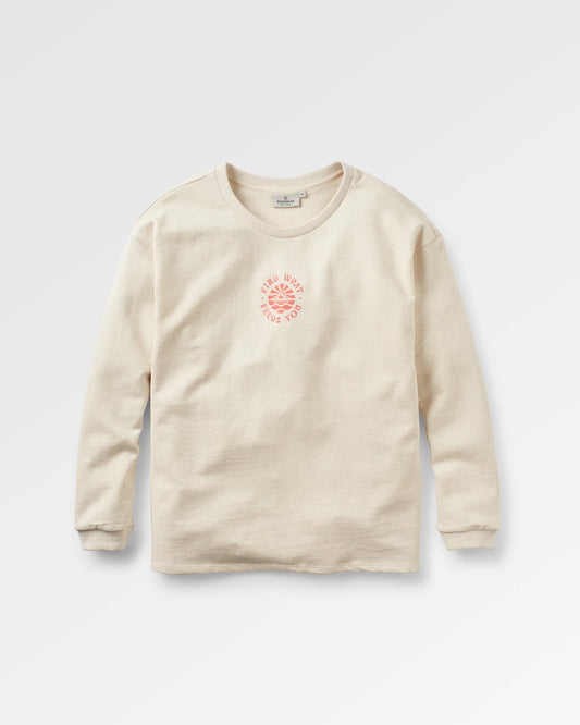 Discovery Recycled Cotton Sweatshirt - Milky Marl