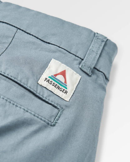 365 Light Organic Cotton Shorts - Storm Grey - Flatlay