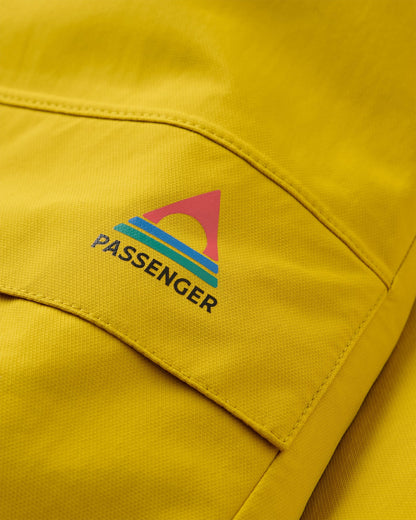 Serein Waterproof Parka - Heritage Yellow - Flatlay