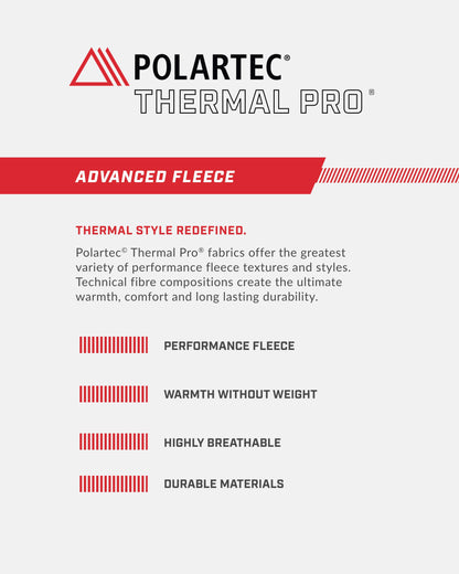 Highland Recycled Polartec® Fleece - Corsair/ Vintage White