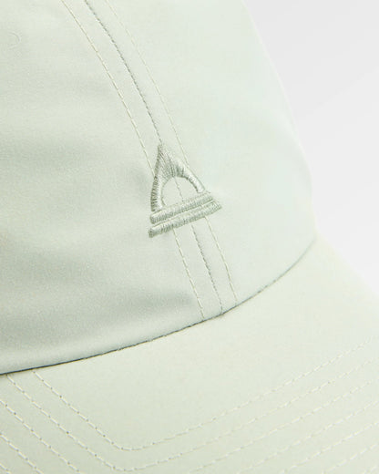 Classic Light Recycled 6 Panel Cap - Pistachio - Flatlay