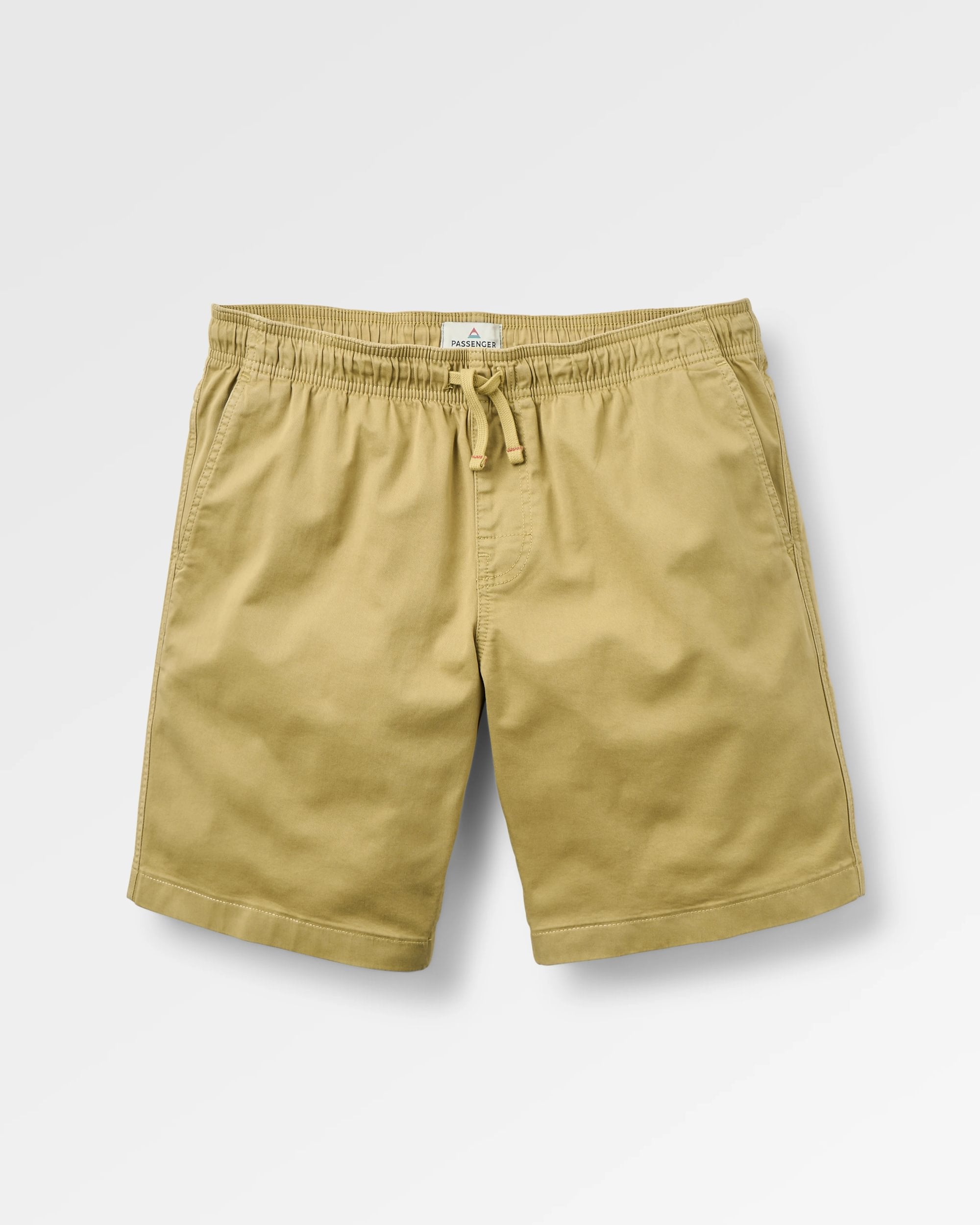 Drifter Organic Cotton Short - Warm Beige - Flatlay