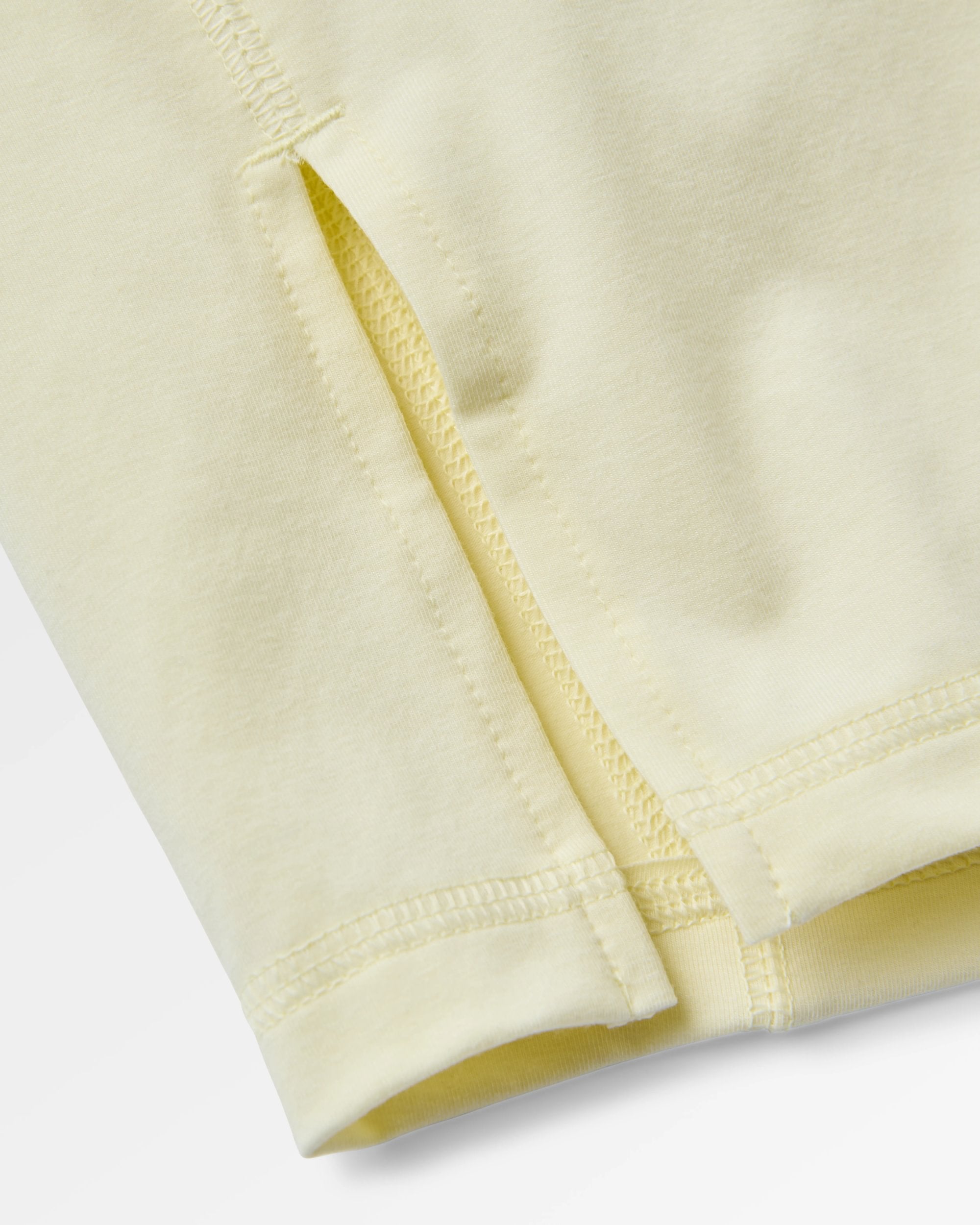 Chase The Light Active T-Shirt - Pale Yellow - Flatlay