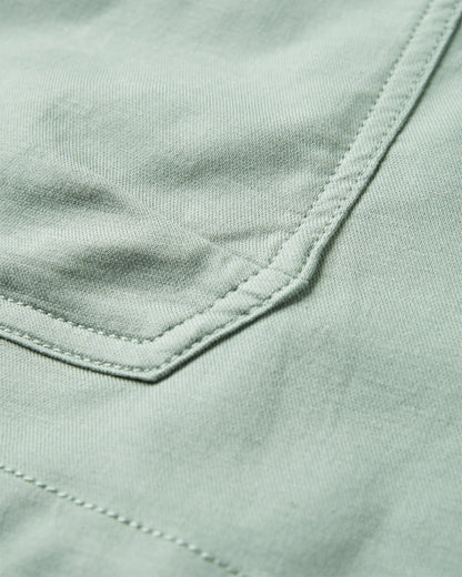 Basswood Organic Cotton Short - Pistachio - Flatlay