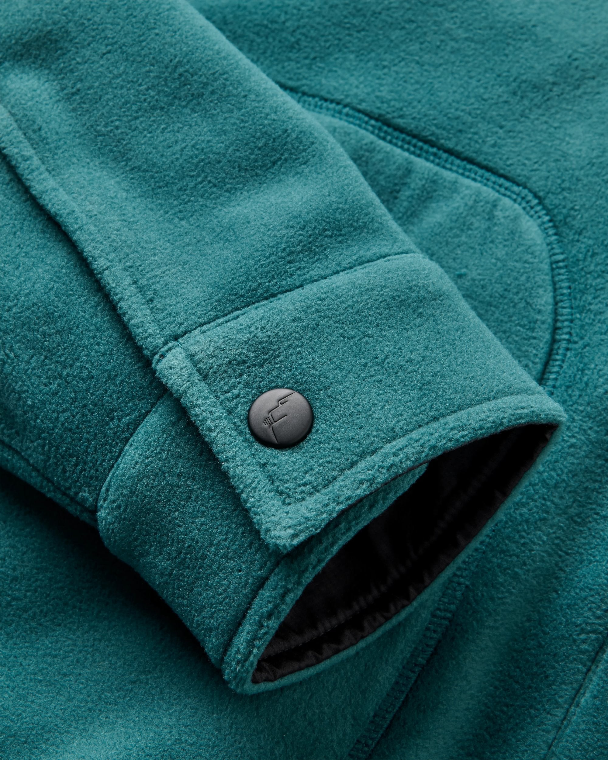 Adapt Recycled Polartec® Overshirt  - Mediterranean - Flatlay