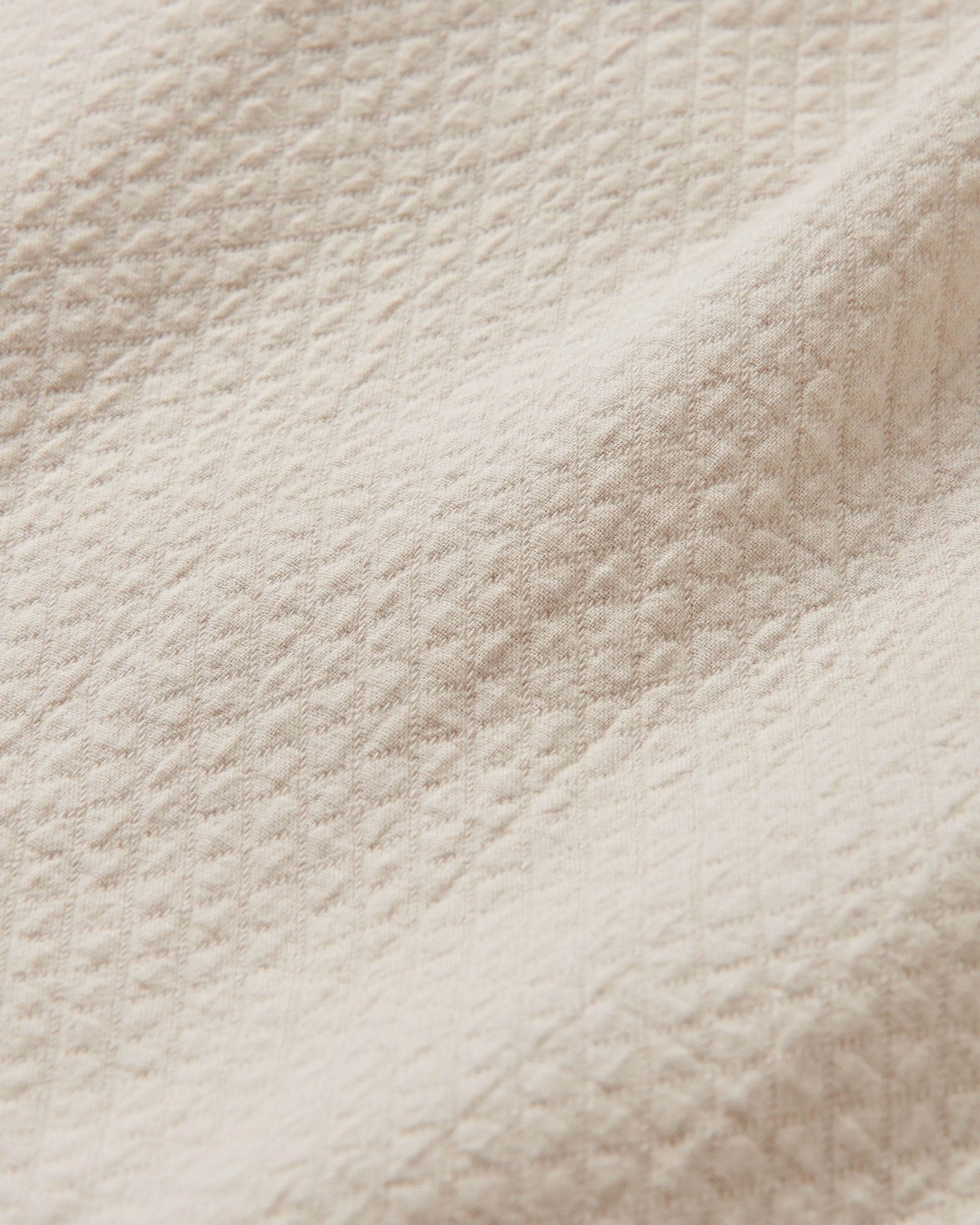 Petal Organic Cotton LS Top - Vintage White - Flatlay