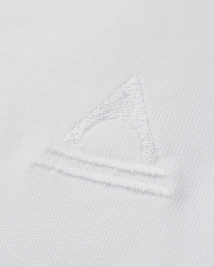 Vita Logo Relaxed Fit LS T-Shirt - White - Flatlay
