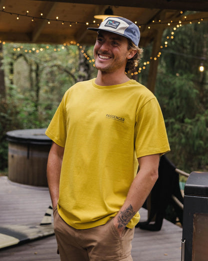 NWB Recycled Cotton T-Shirt - Heritage Yellow - Lifestyle