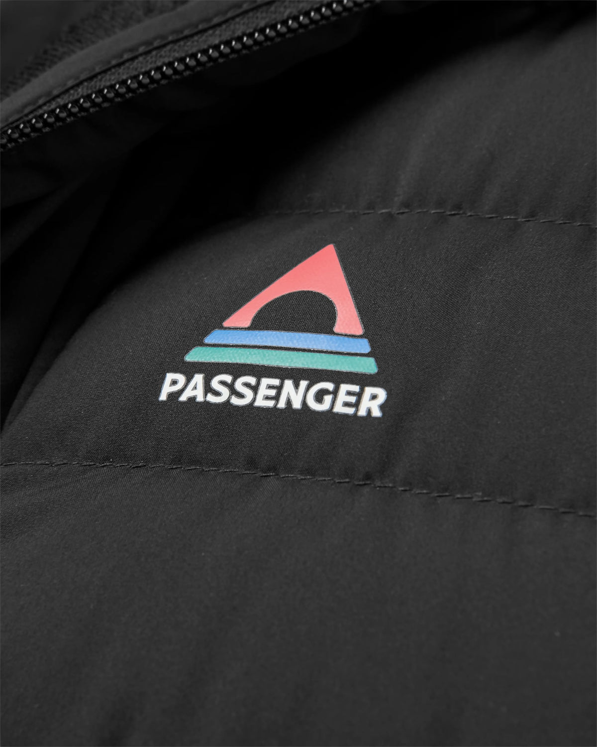 Ashland Down Jacket - Black - Flatlay
