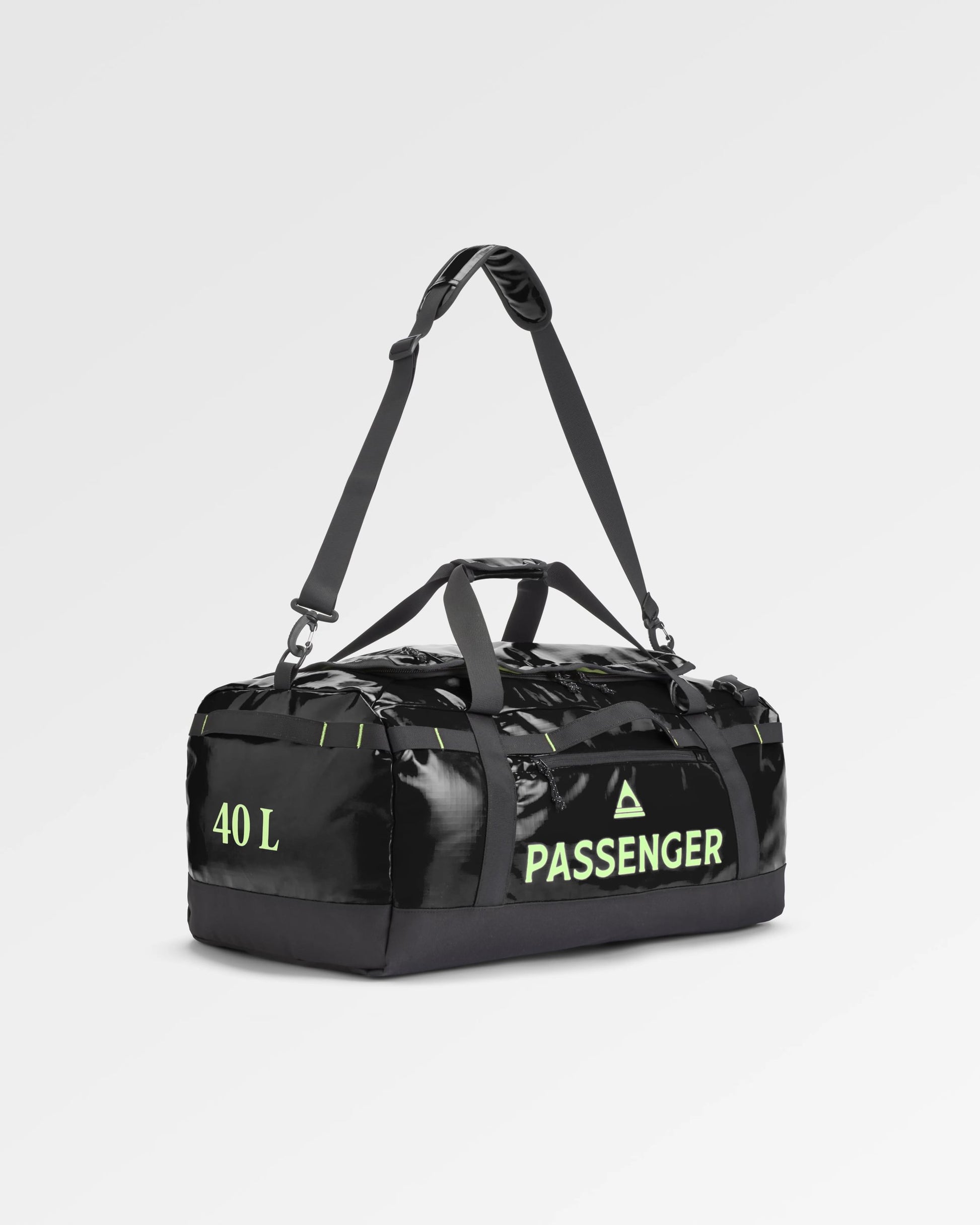 Roamer Recycled 40L Duffel Bag - Black