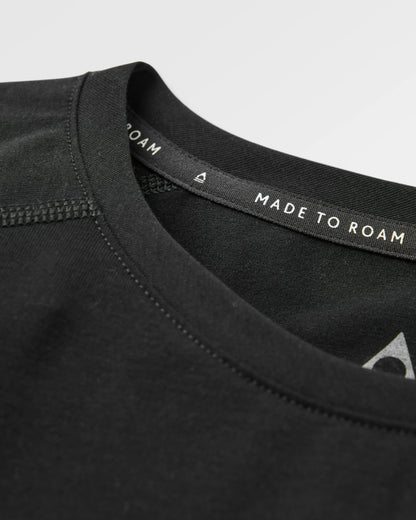 Breeze DriRelease® Trail Men's T-Shirt - Black - Flatlay