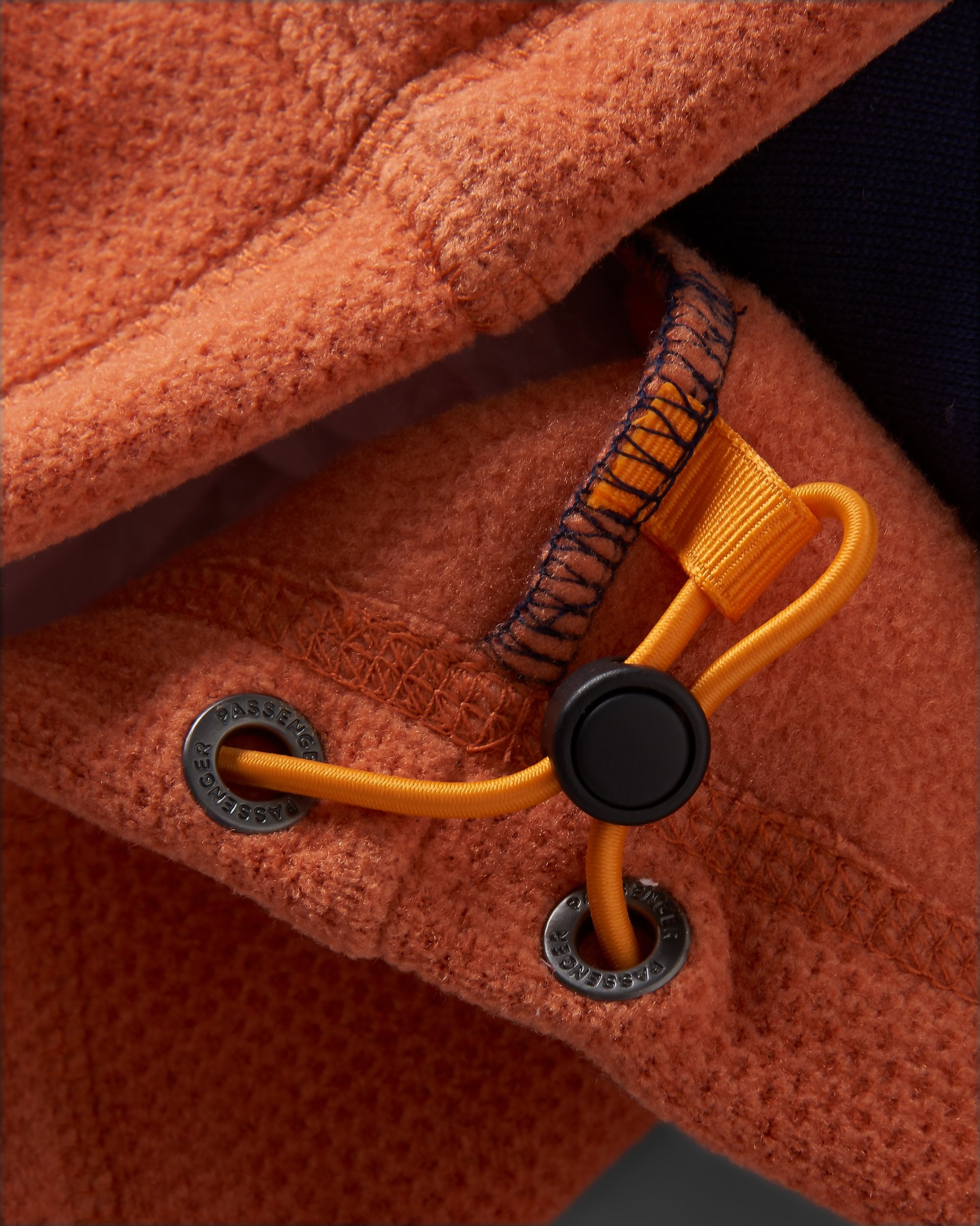 Snowdrop Recycled Polartec® Fleece - Rich Navy - Flatlay