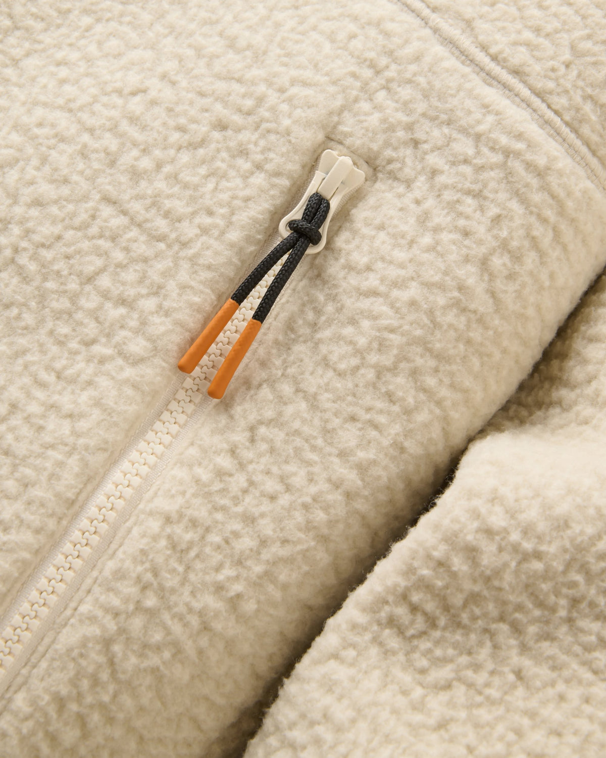 Home Sherpa Fleece - Oatmeal - Flatlay