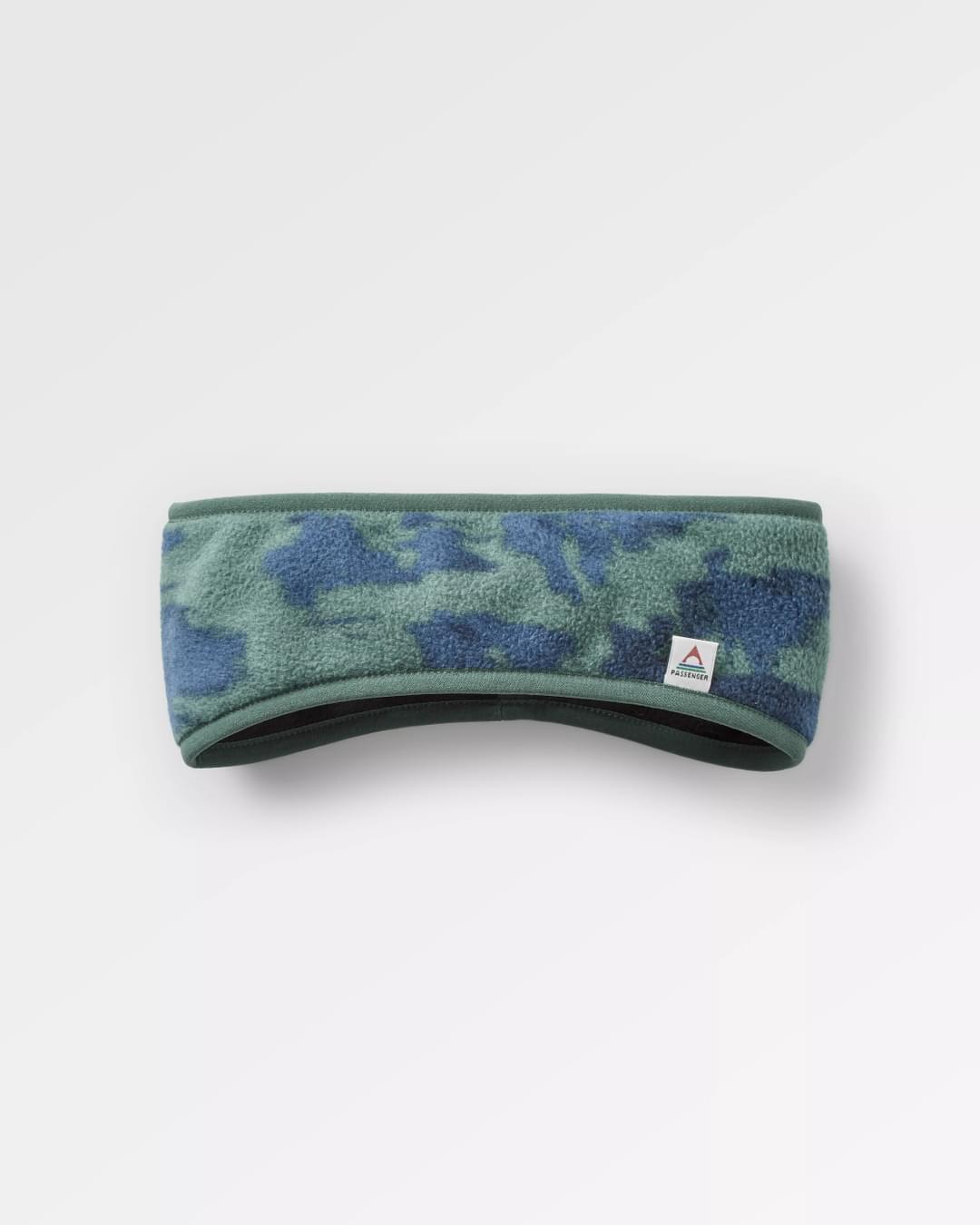 Larch Recycled Polar Fleece Headband - Oak Patch Deep Ocean