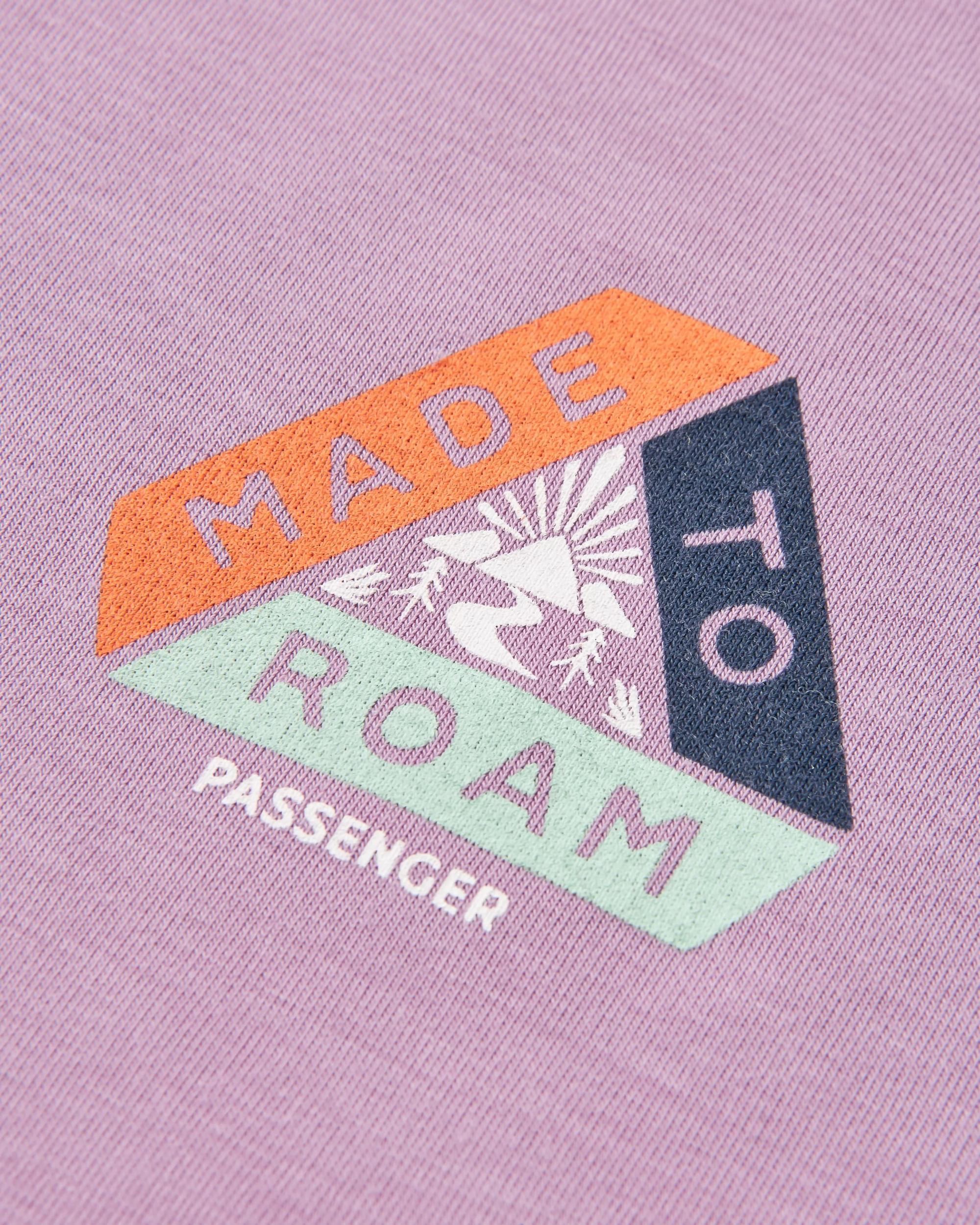 Asana Recycled Active Vest - Lilac - Flatlay