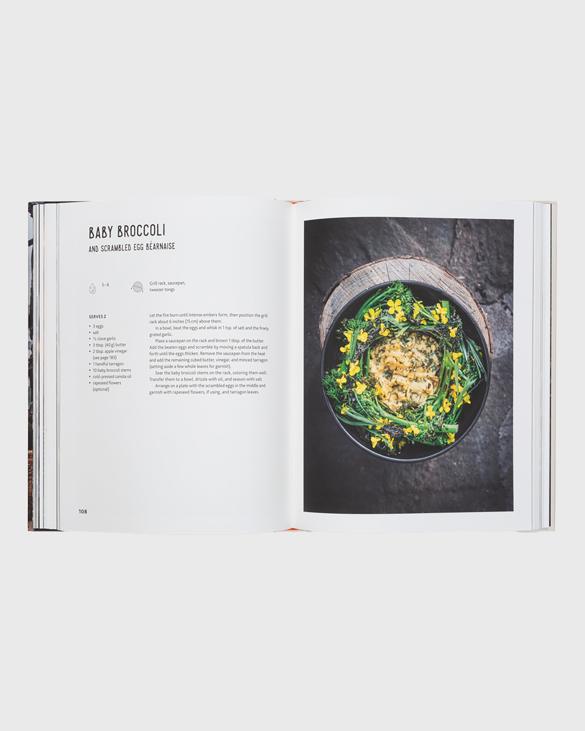 Cooking Greens On Fire - Flatlay