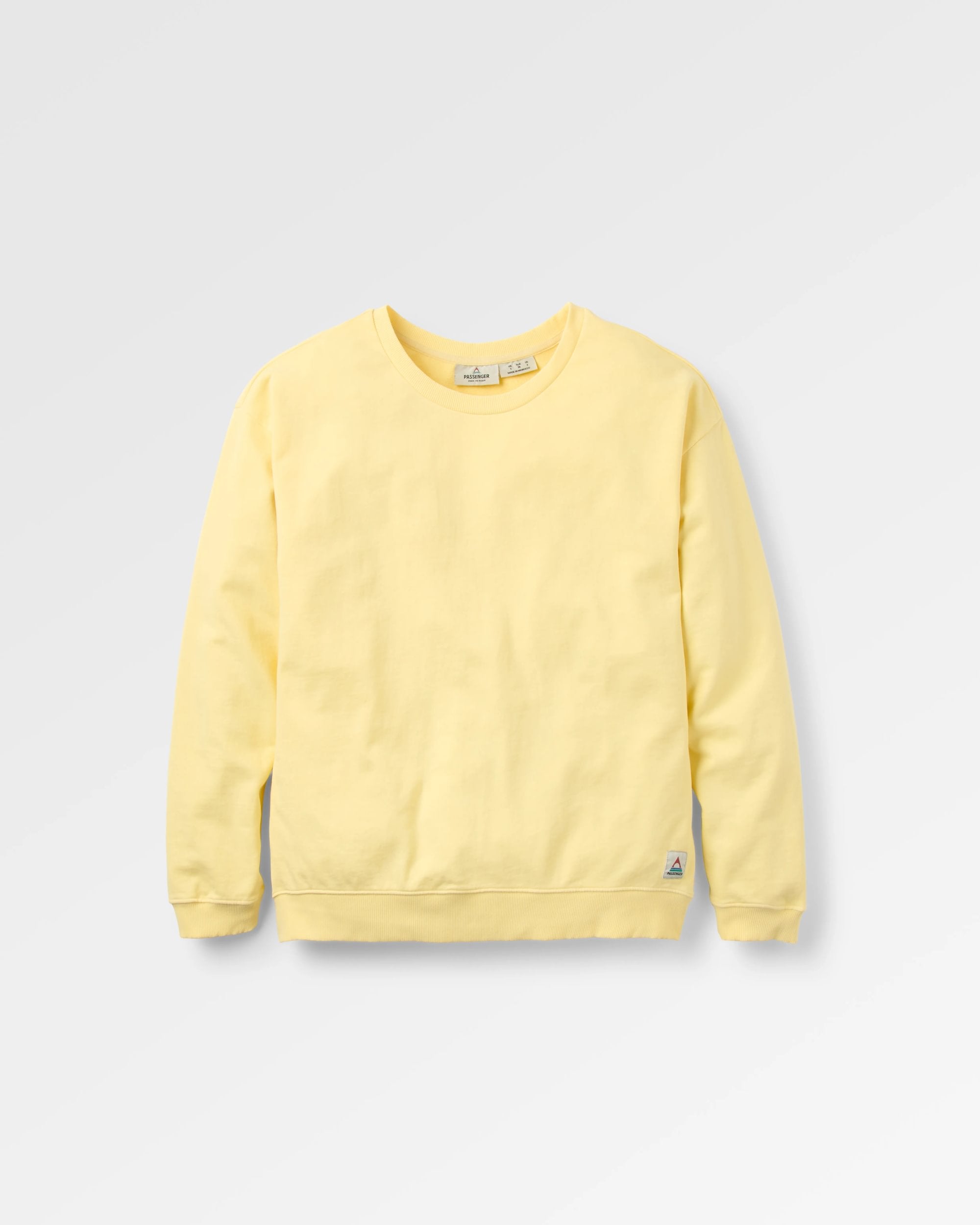 Heritage Recycled Cotton Relaxed Fit Sweatshirt - Sunlight - Flatlay