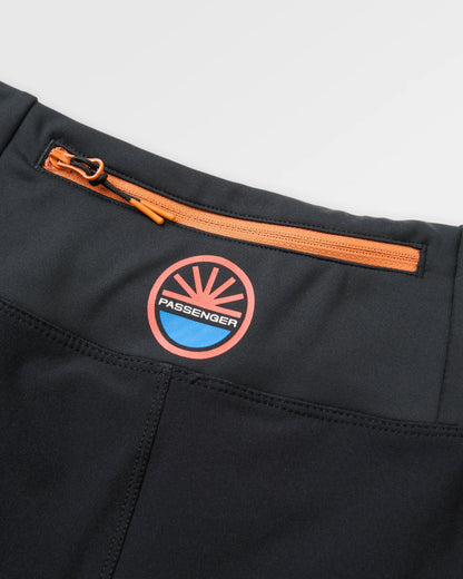Roundtrip Trail Short - Black - Flatlay