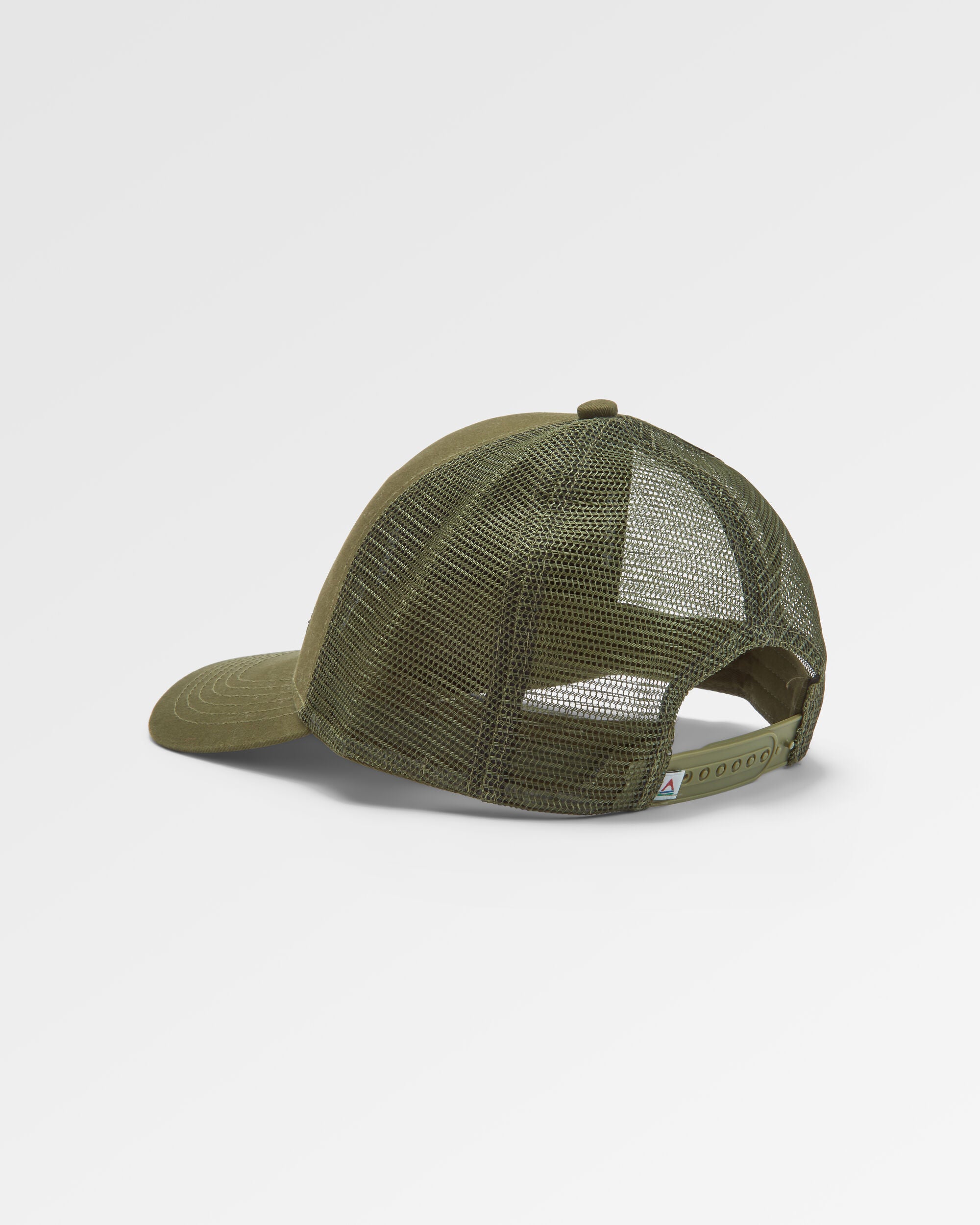 Passenger Organic Cotton Trucker Cap - Khaki - Flatlay