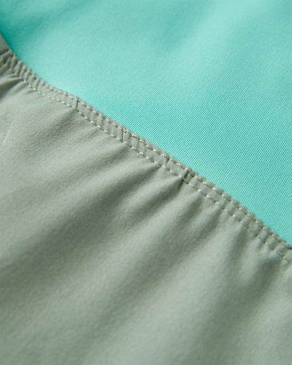 Roundtrip Recycled Trail Short - Pistachio - Flatlay