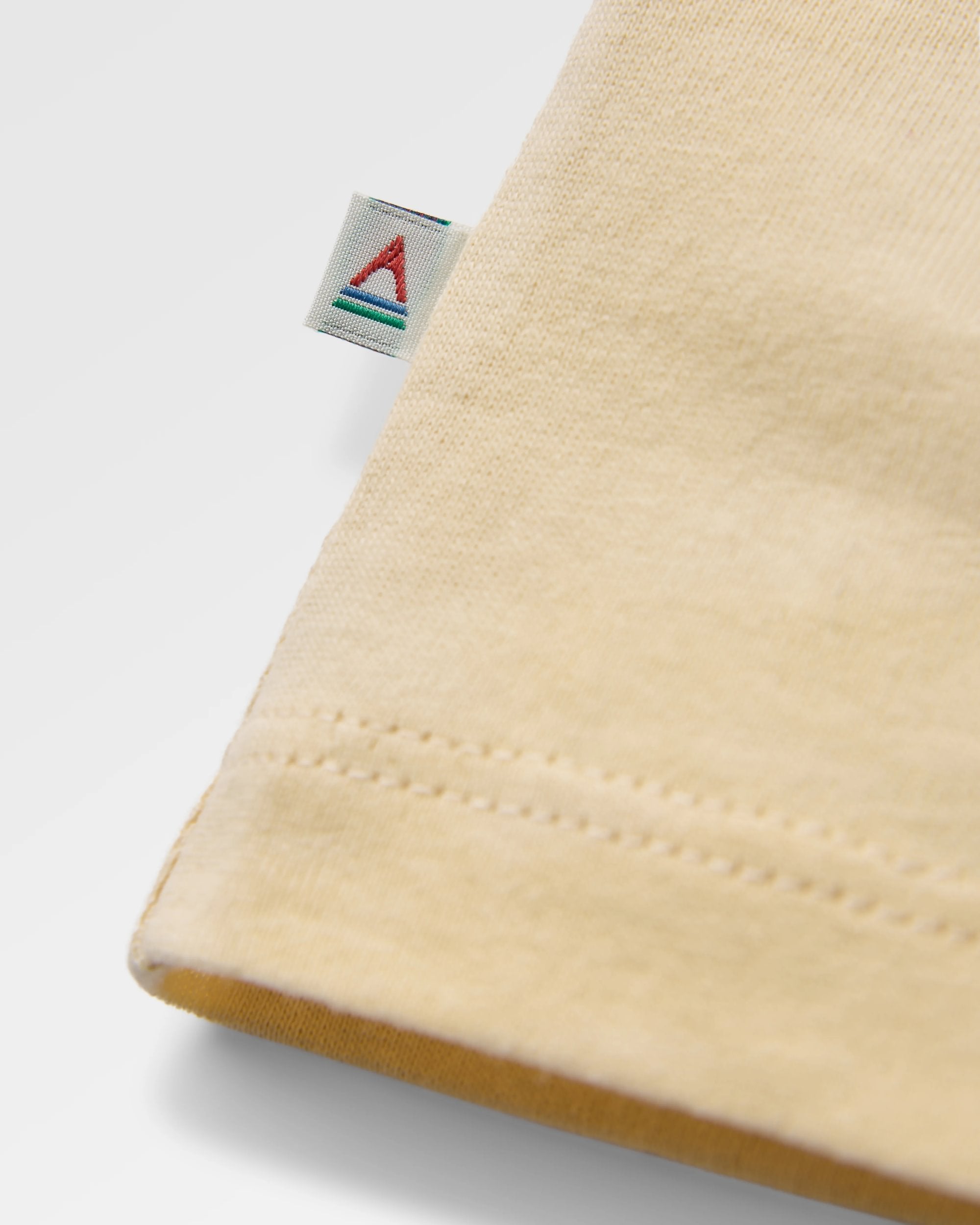 Papercut Recycled Cotton Vest - Birch - Flatlay