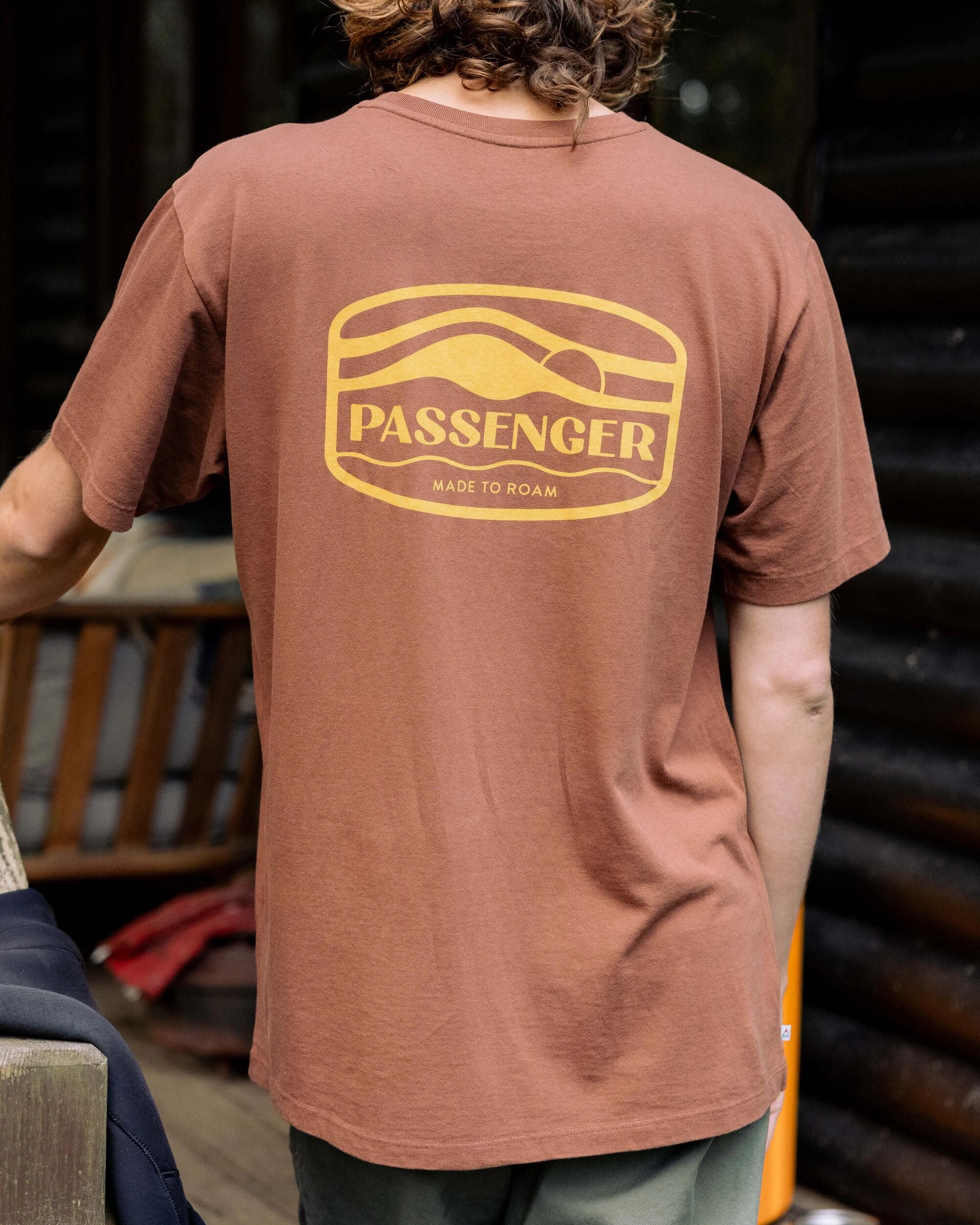 Rambler Recycled Cotton T-Shirt - Cappuccino - Lifestyle