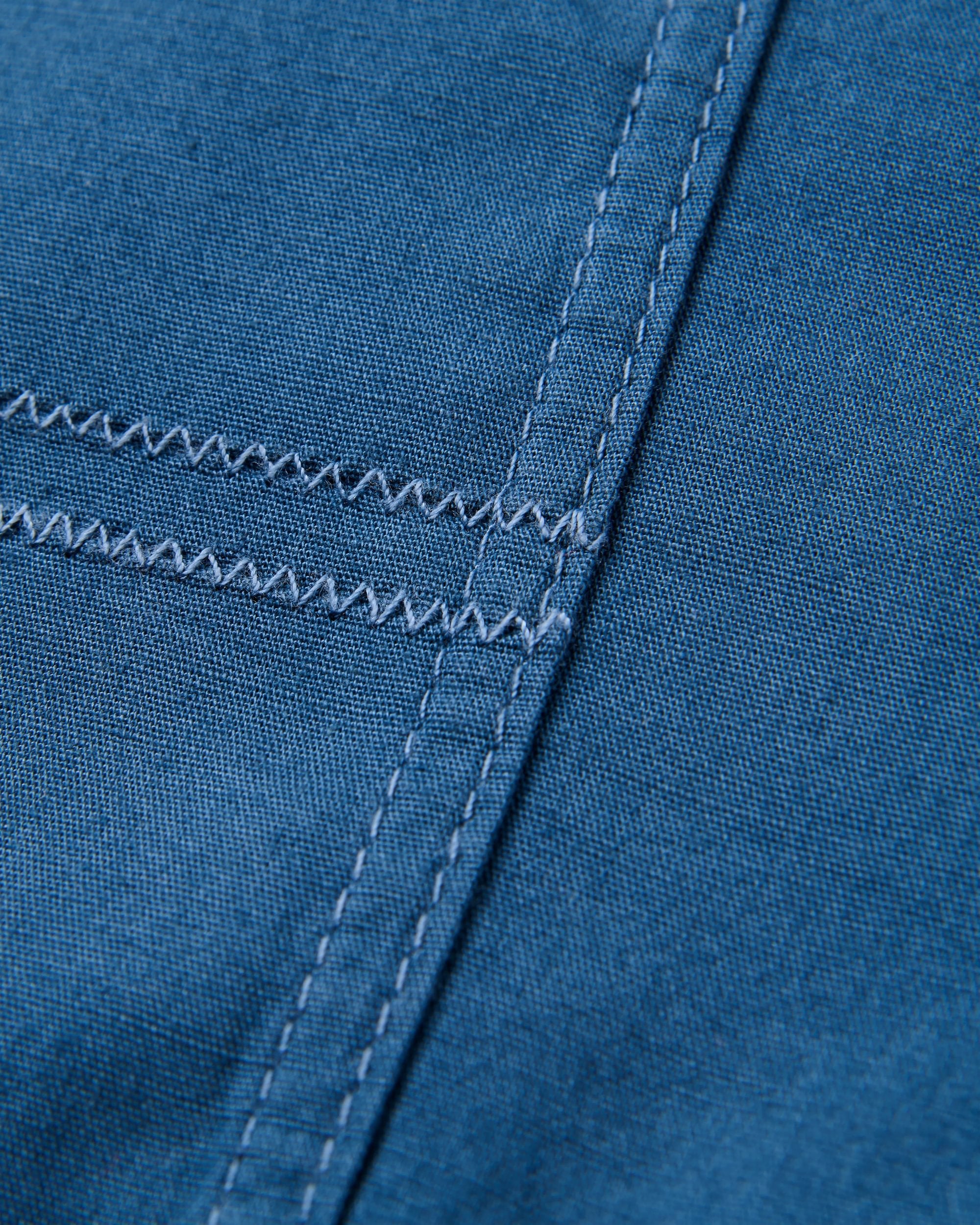 Lani Light Cotton Short - Dark Denim - Flatlay