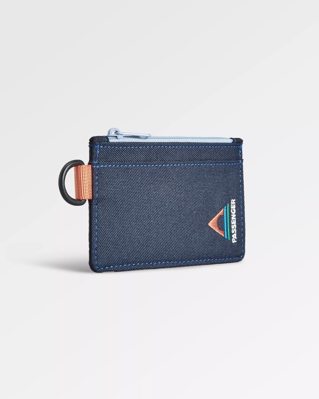 Recycled Card Holder - Dark Denim - Flatlay