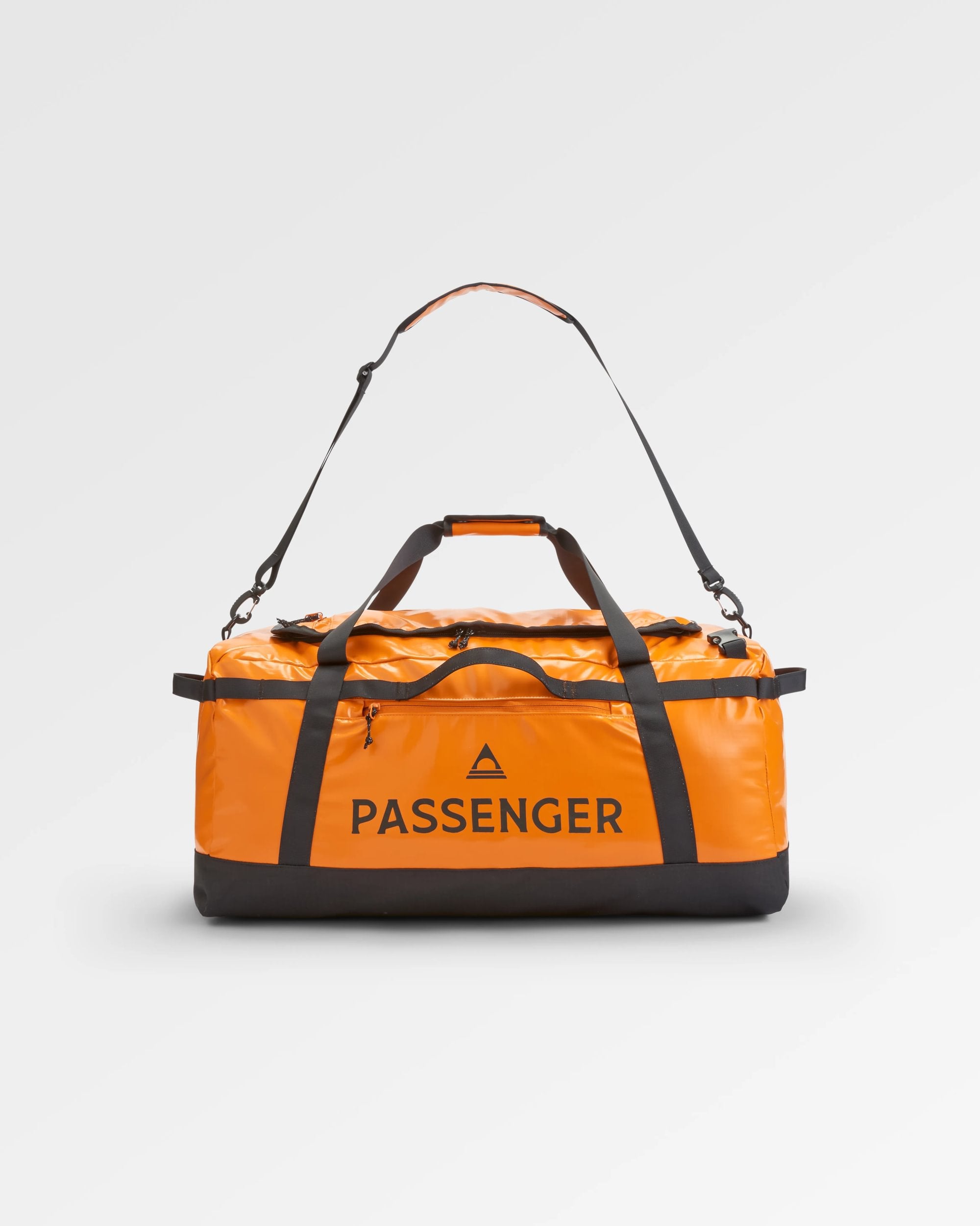 Roamer Recycled 80L Duffel Bag - Sunrise Orange - Flatlay