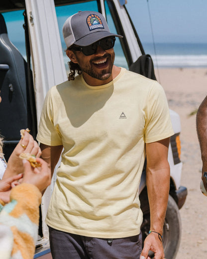 Roam Recycled Cotton T-Shirt - Sunlight - Lifestyle