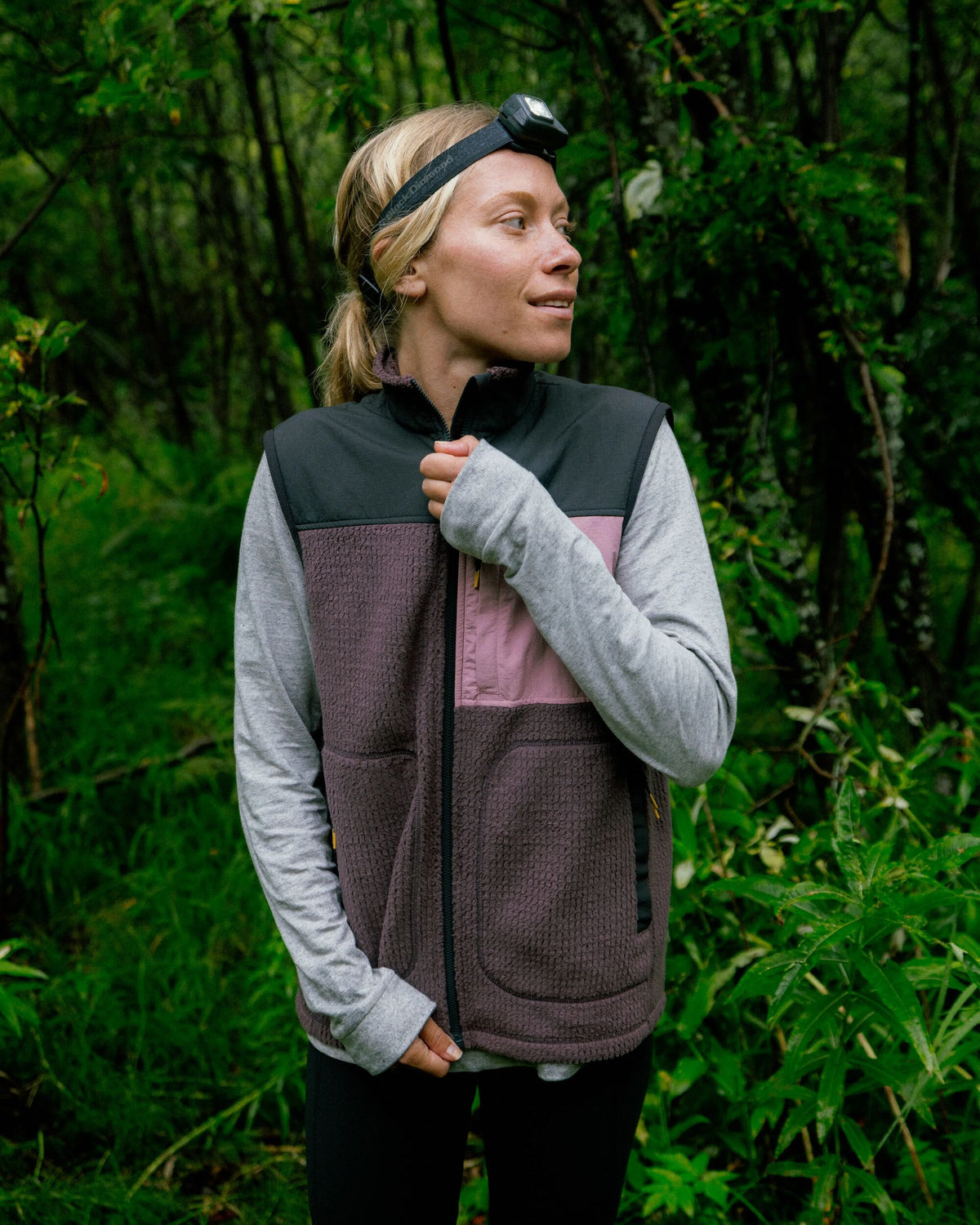 Venturescape Women's Fleece Vest - Brambleberry - Lifestyle