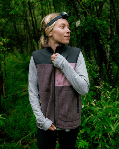 Venturescape Women's Fleece Vest - Brambleberry - Lifestyle