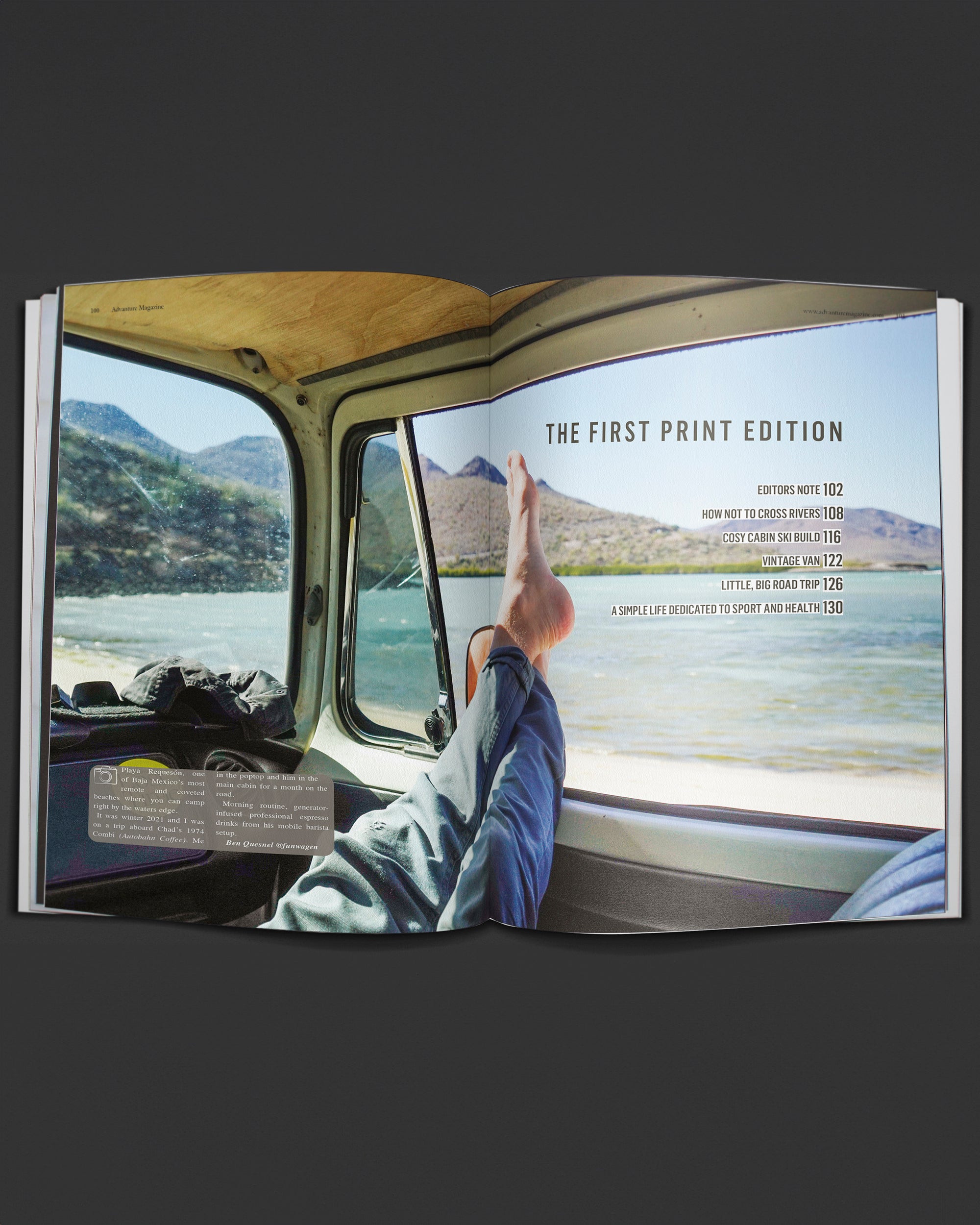 Advanture Magazine Special Edition issues 1-6 - Flatlay