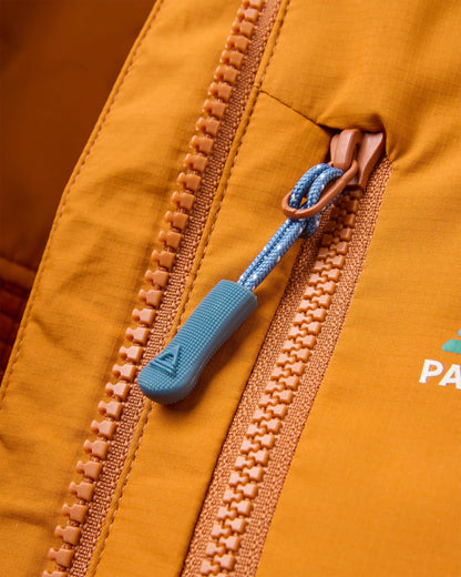 Womens Trailscape Lightweight Insulated Jacket - Retro Orange - Flatlay
